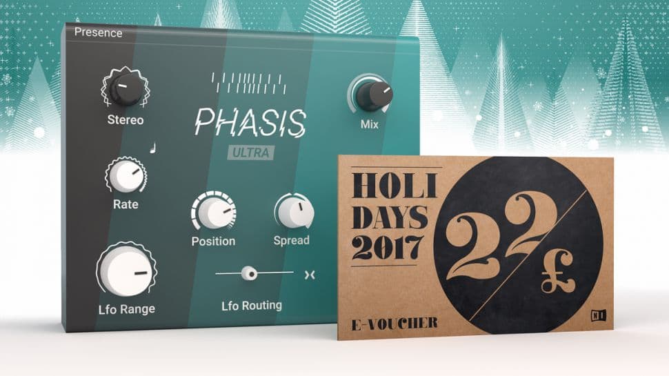 Weihnachtsgeschenk von Native Instruments: Das Plugin „Phasis“