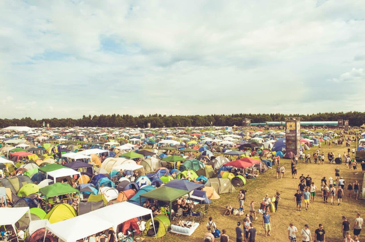 Campen auf einem Festival? Aber sicher!
