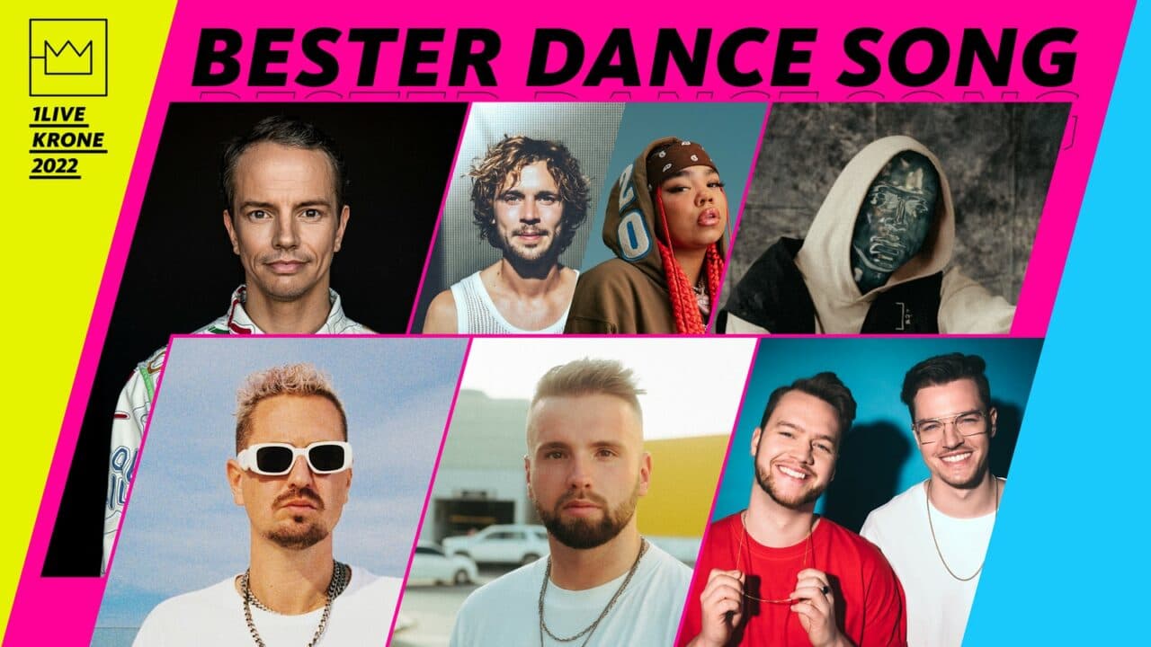 Felix Jaehn, YouNotUs und mehr: Das sind die Nominierten für die 1LIVE Krone 2022