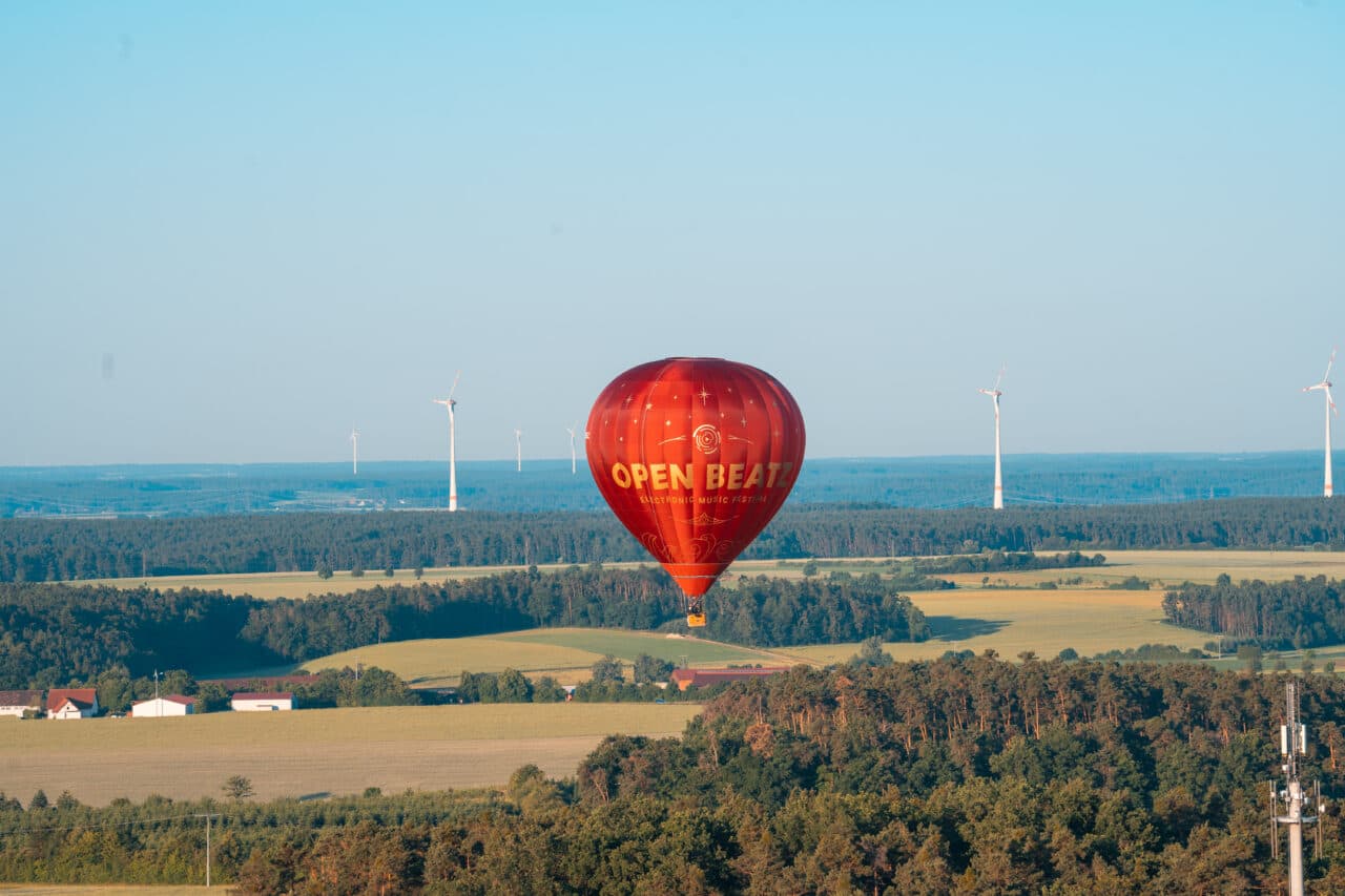 Heißluftballon, Tandemsprünge & Co.: Open Beatz ist mehr als nur ein Festival