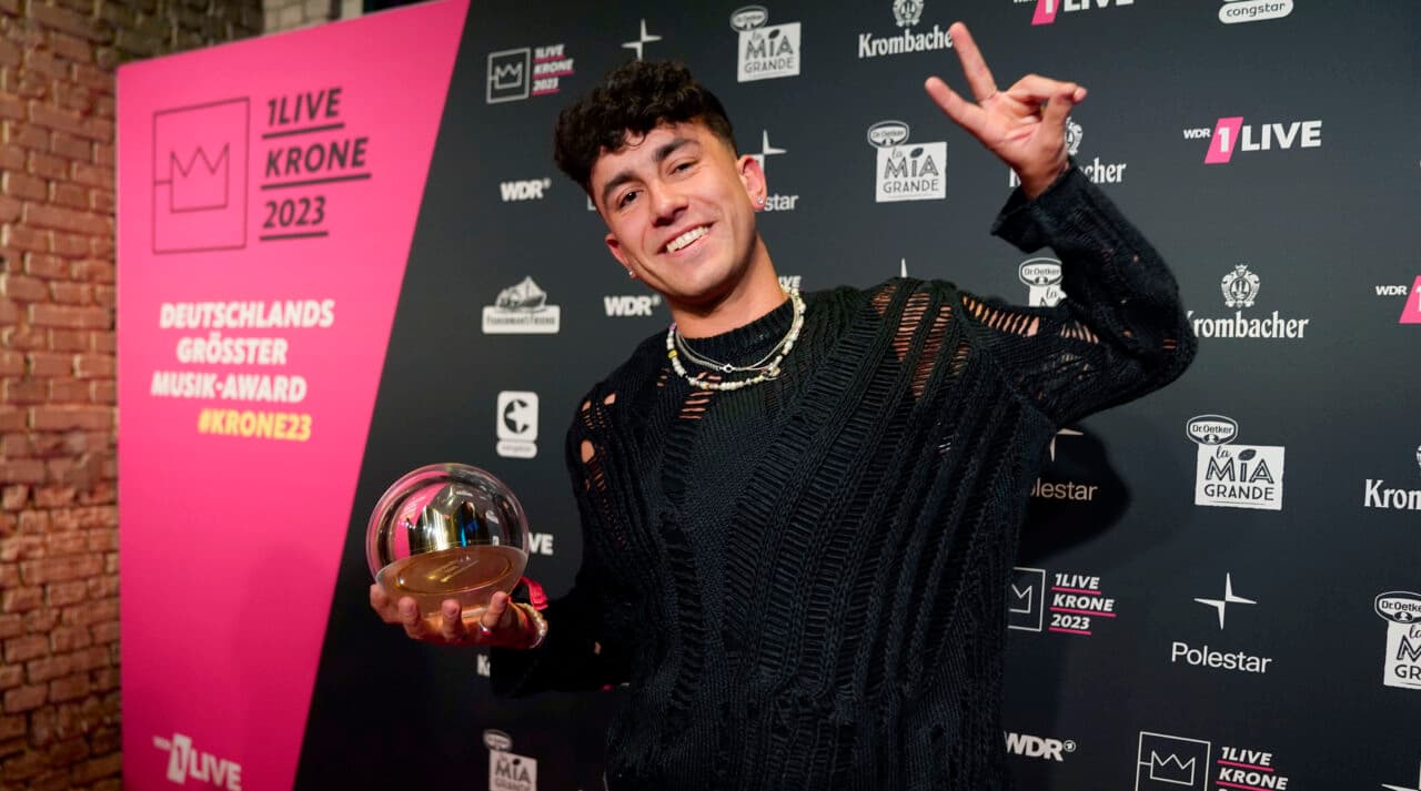 1LIVE Krone: Newcomer BENNETT gewinnt in Kategorie „Bester Dance Song“