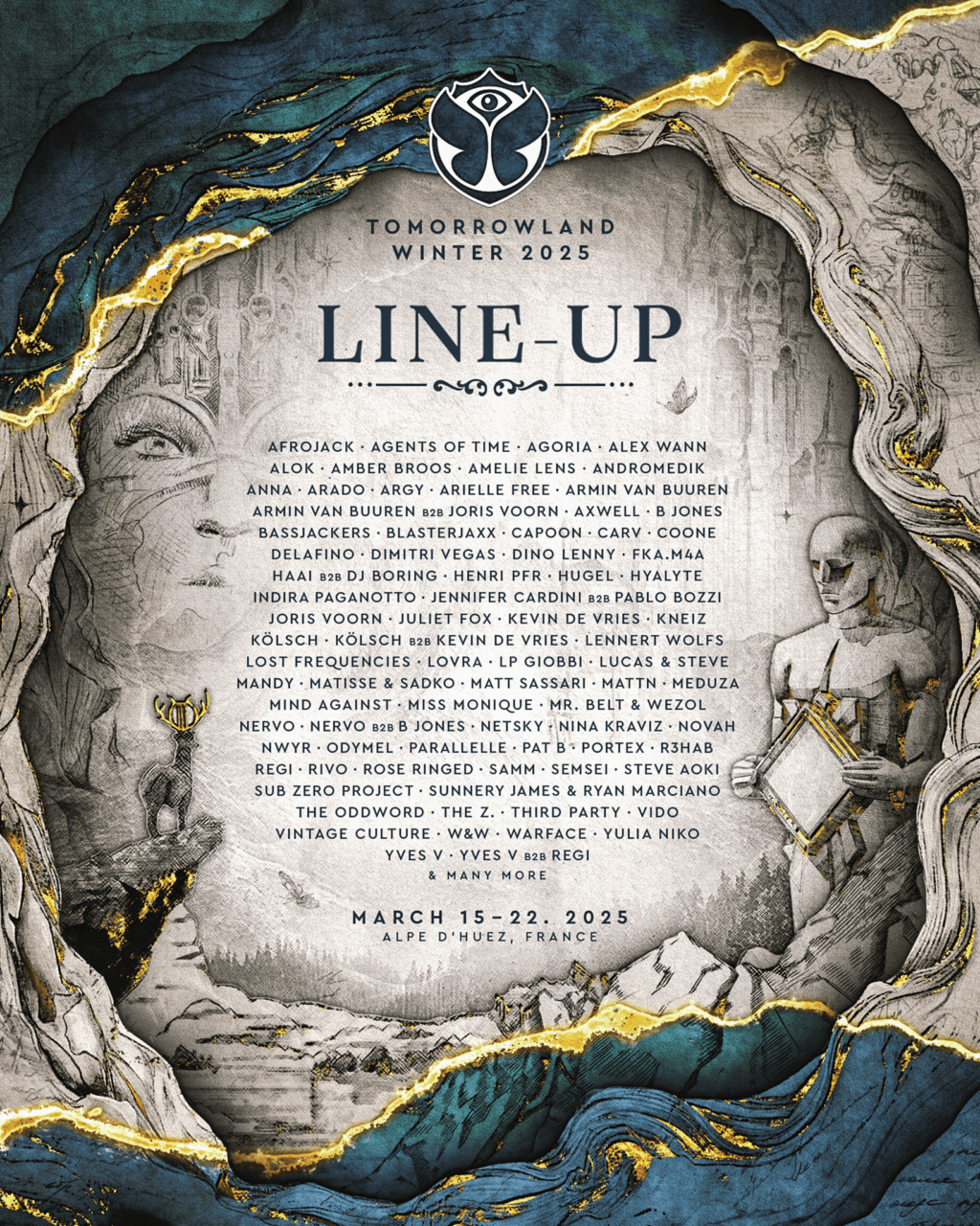 Tomorrowland Winter Line-up 2025