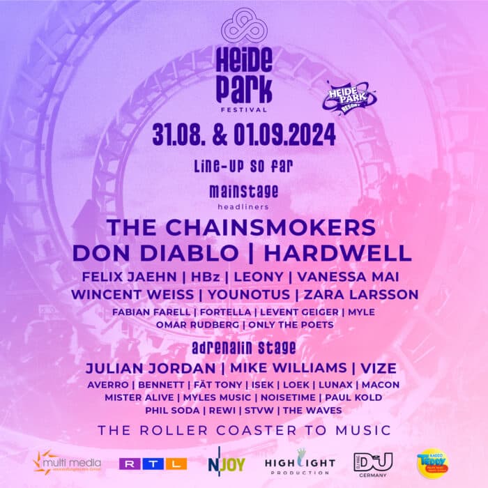 Heide Park Festival Line-up