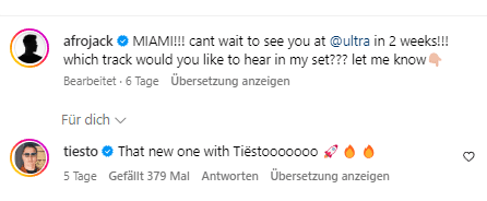 Tiësto kündigt Zusammenarbeit mit Afrojack an