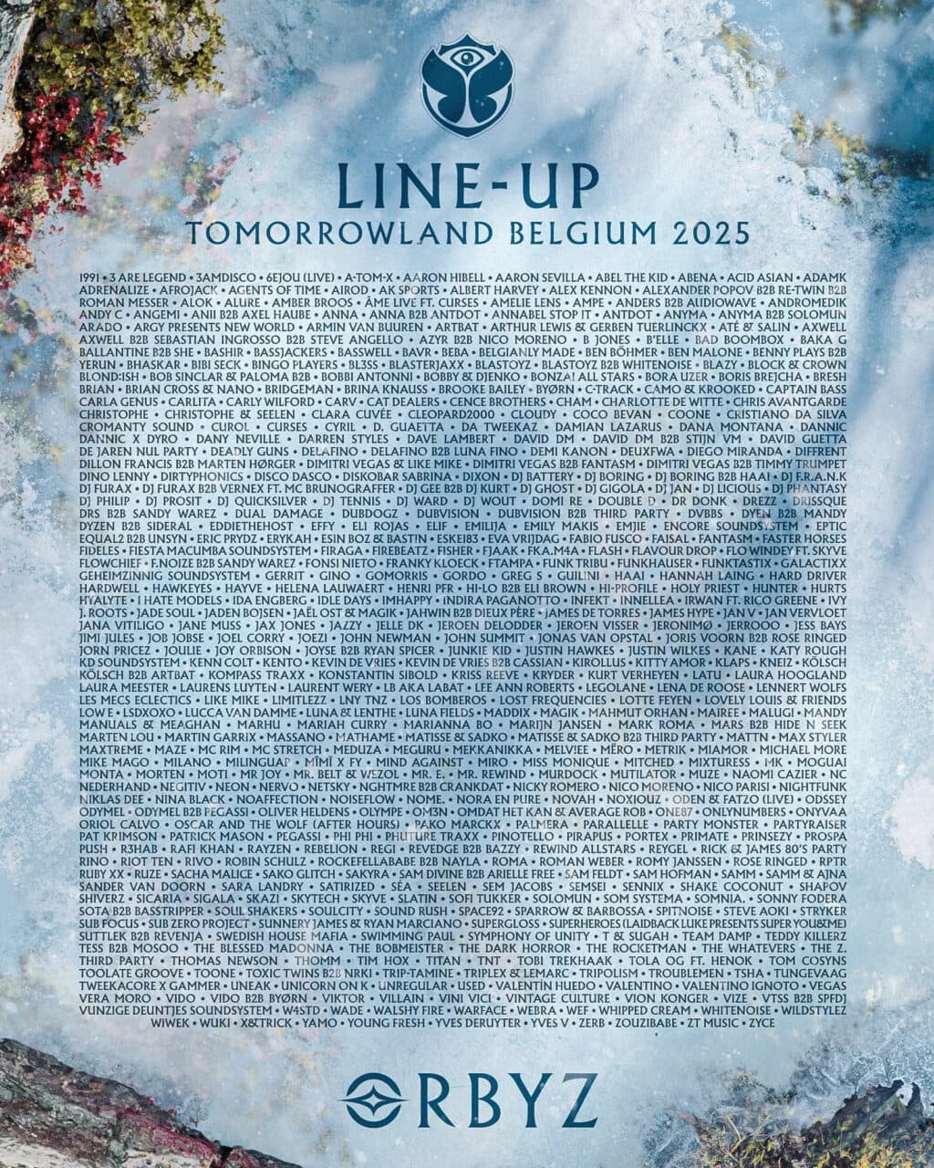 Tomorrowland Line-up 2025