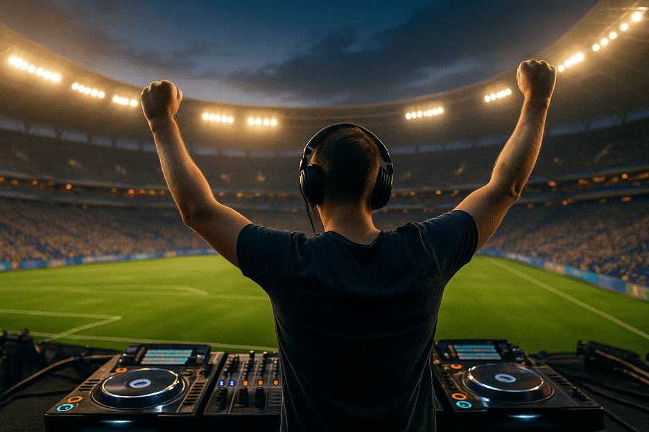 Beats & Bälle – Wenn DJs Sport feiern