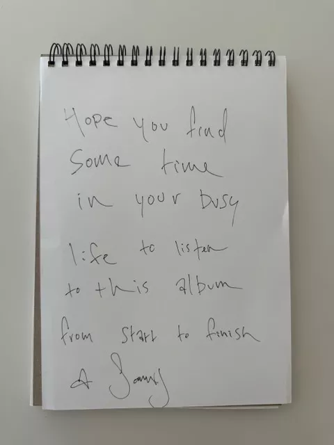 Skrillex Album Note