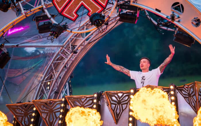 Headhunterz bei der Defqon.1: Ein stiller Moment, der unter die Haut ging