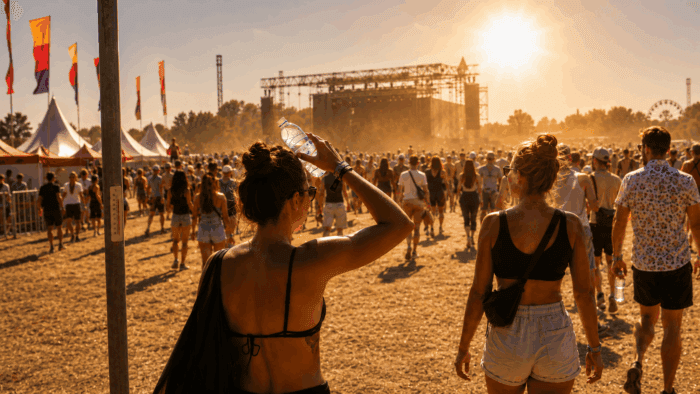 Festivals im Hitzestress: Der Newsticker zum Extremwochenende