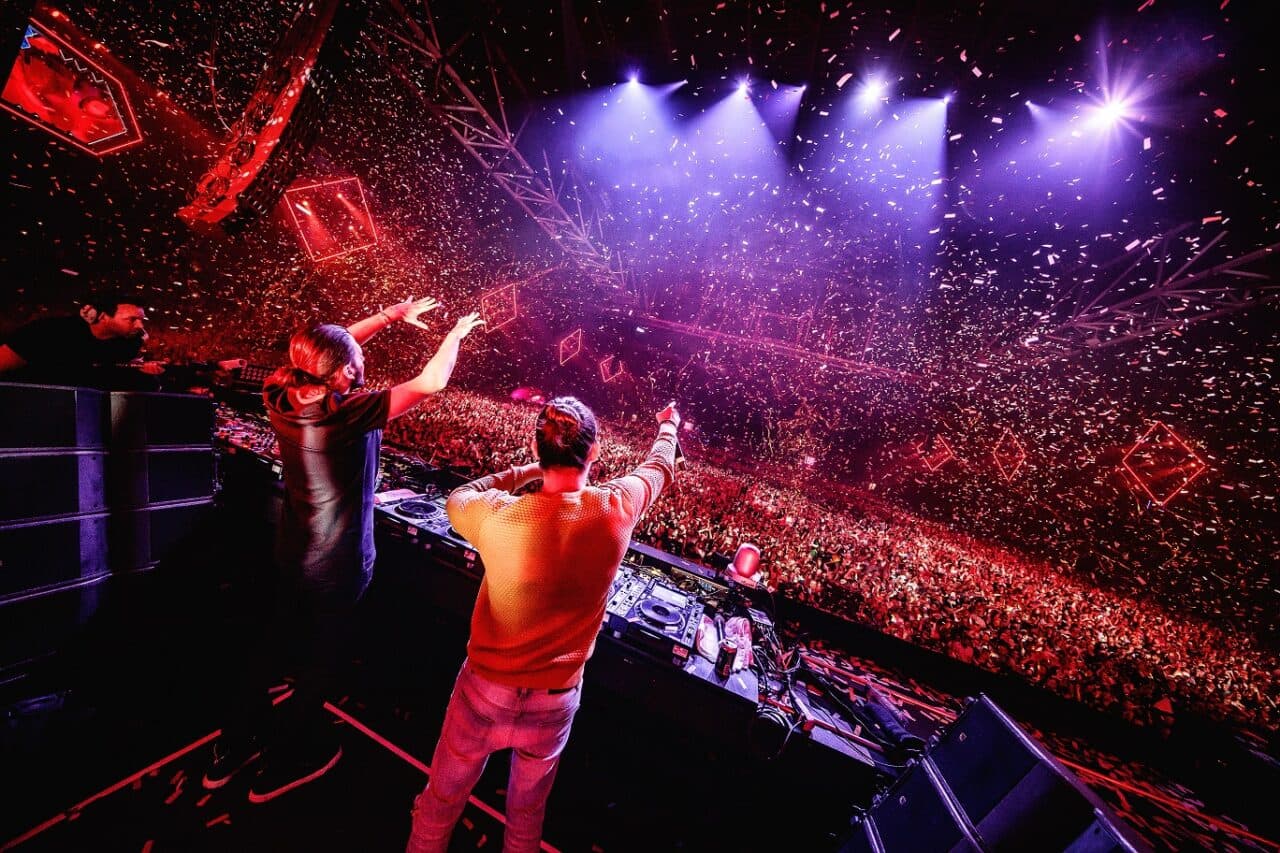 AMF2018 David Guetta und Dimitri Vegas & Like Mike spielen b2b Set!