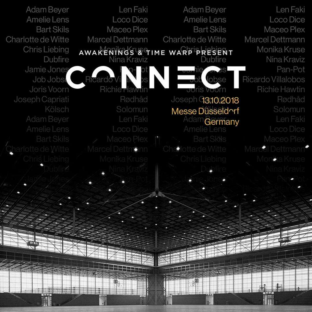 Connect: Das ist das riesige Techno Event von Awakenings & Time Warp!