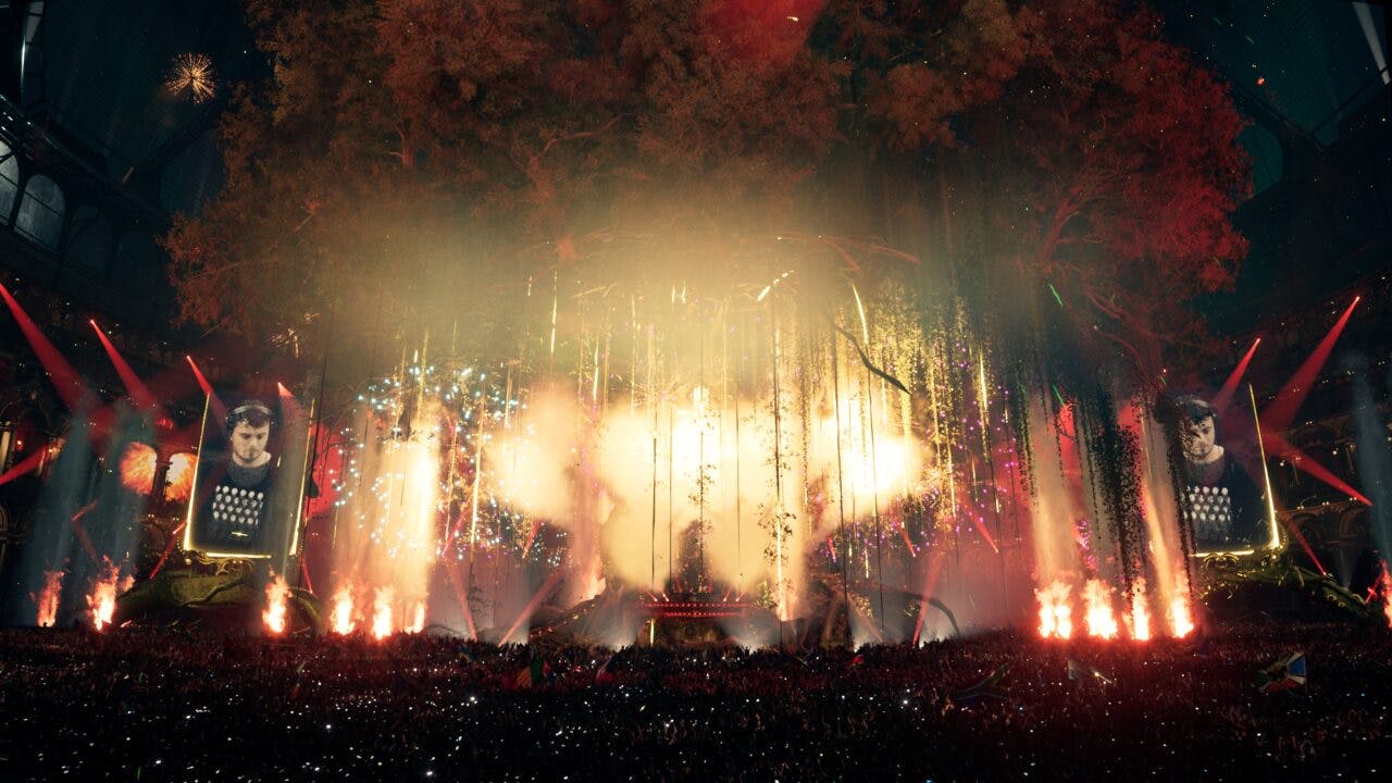 1200 virtuelle Feuerwerke: Das Tomorrowland Silvester in Zahlen