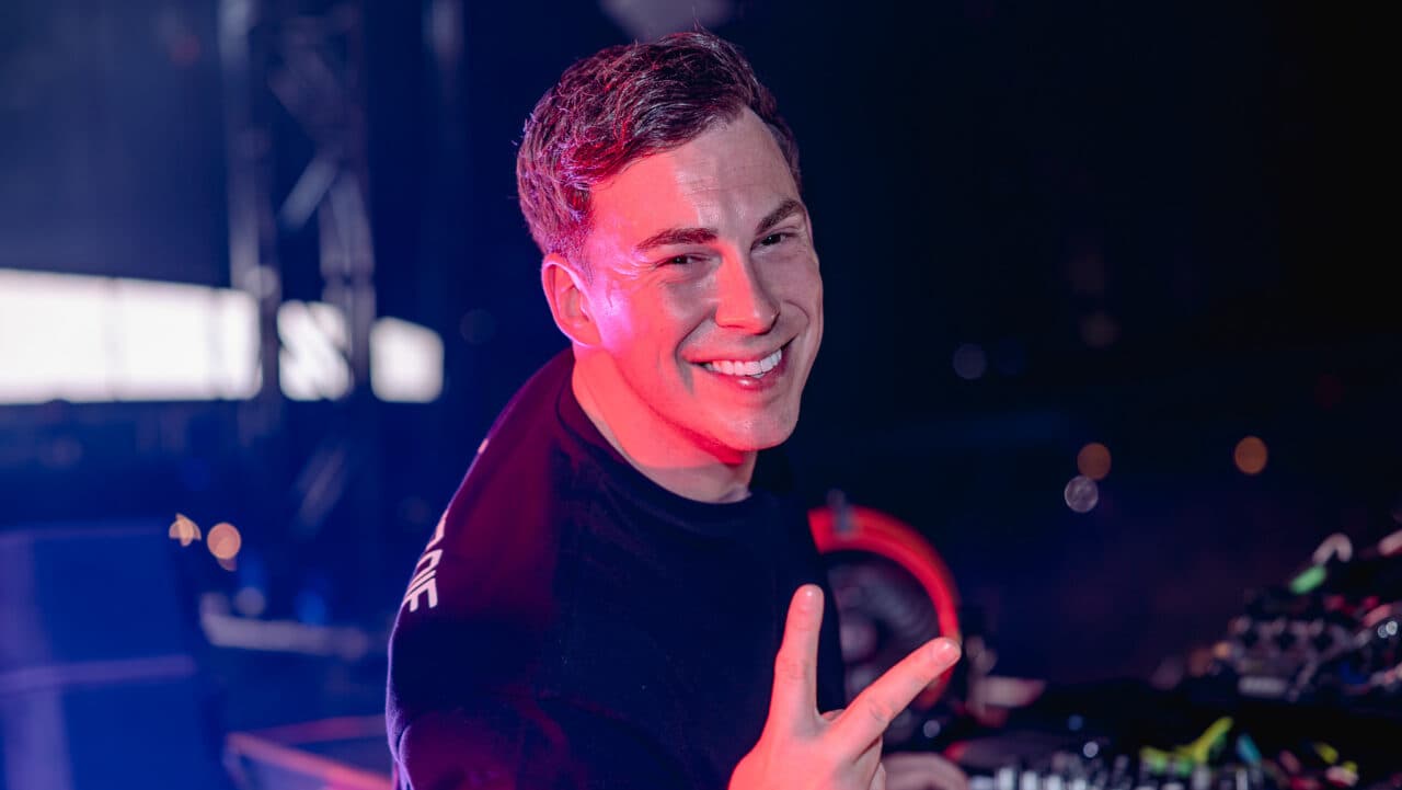 Hardwell bei einem Live-Auftritt